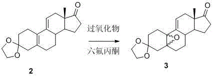 Novel method for synthesizing ulipristal acetate