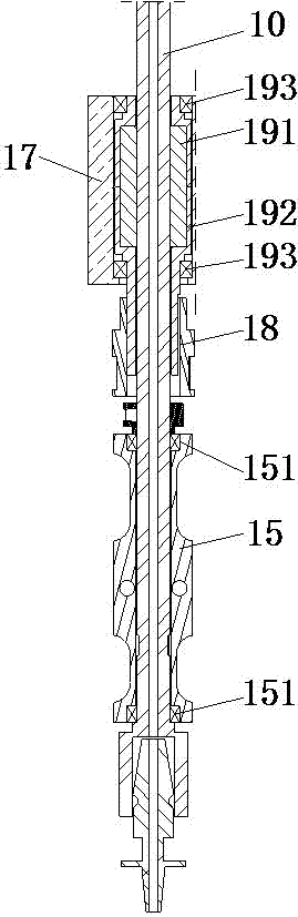 Z-axis driving connection mechanism of nozzle rod of SMT system