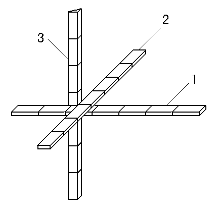 Three-dimensional coordinate color developing rule