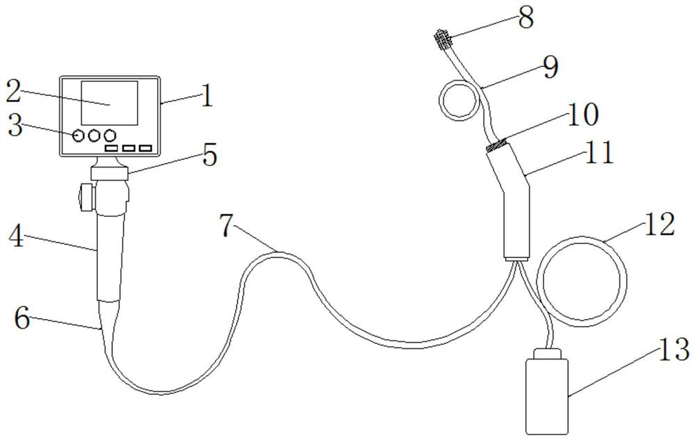 Uniform lidocaine administration device through bronchoscope