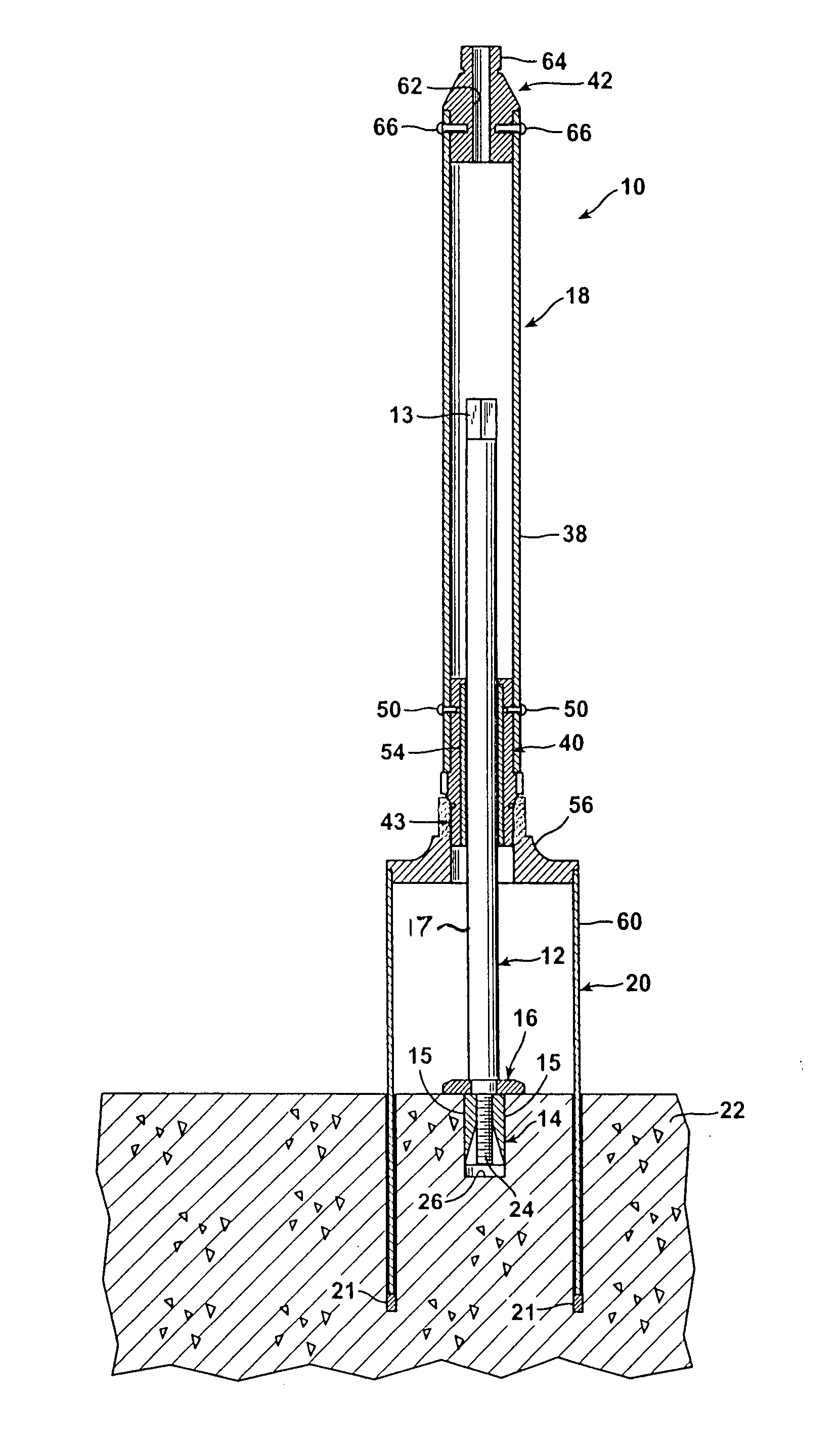 Hole coring system
