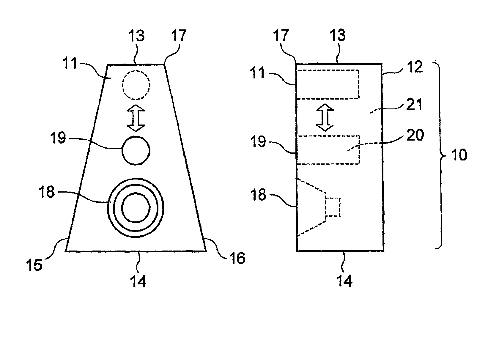 Acoustic structure including helmholtz resonator