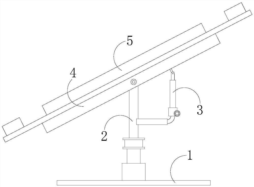 Solar panel and roof connecting equipment