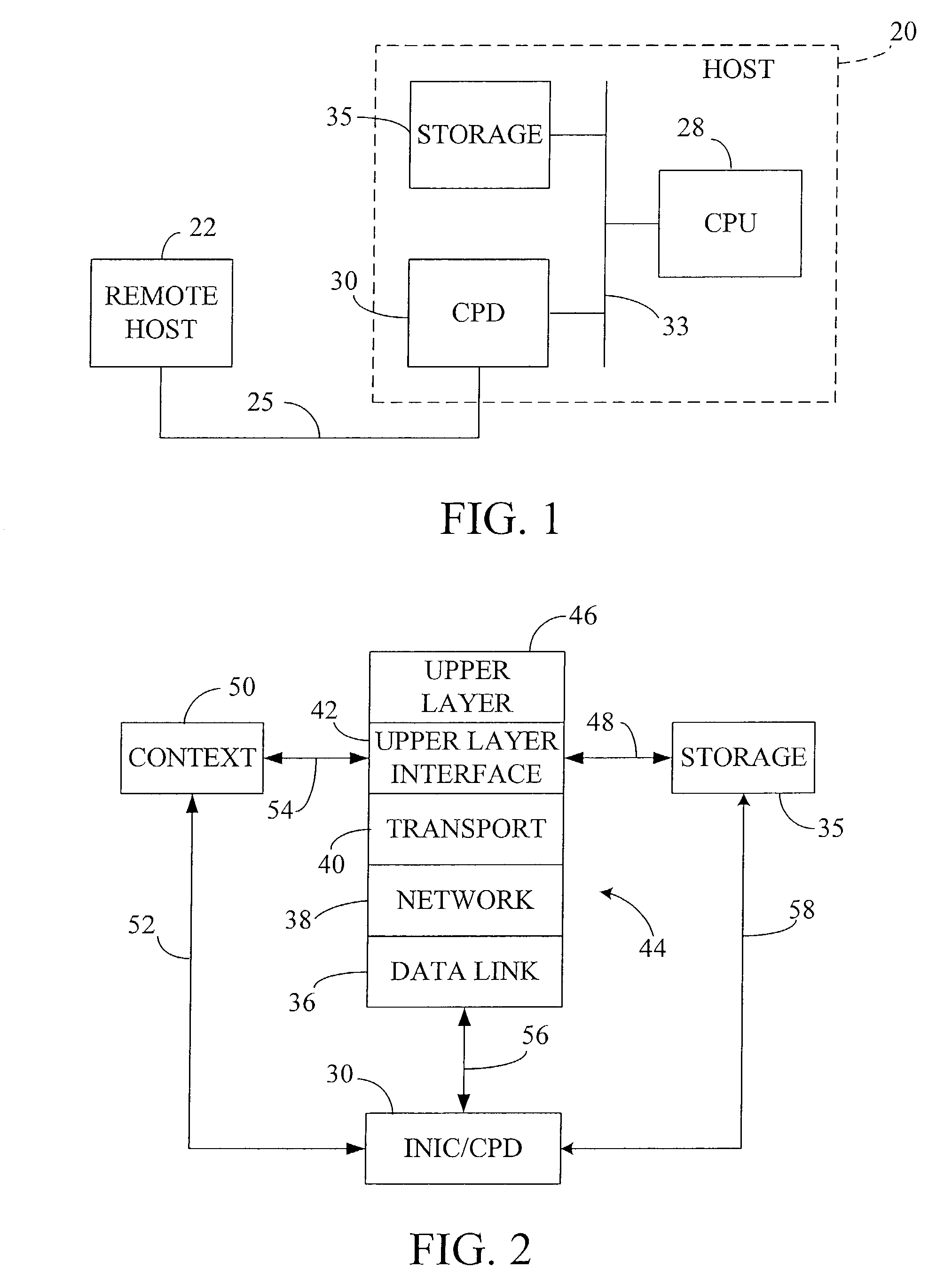 Fast-path apparatus for receiving data corresponding to a TCP connection