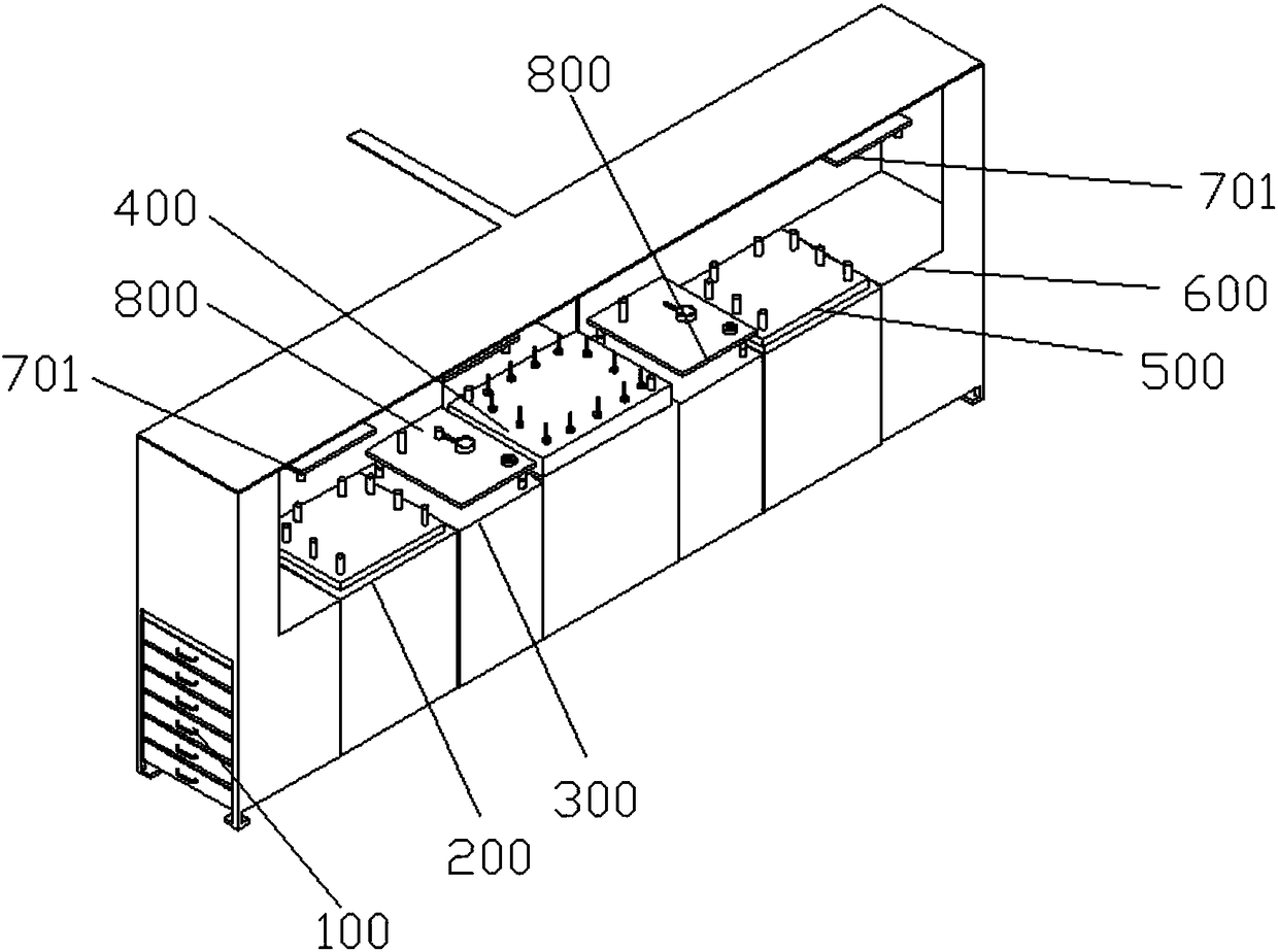 Reclaimer, pcb board stacking device and pcb board riveting device