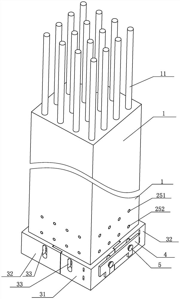 Assembly type upright pillar module for building