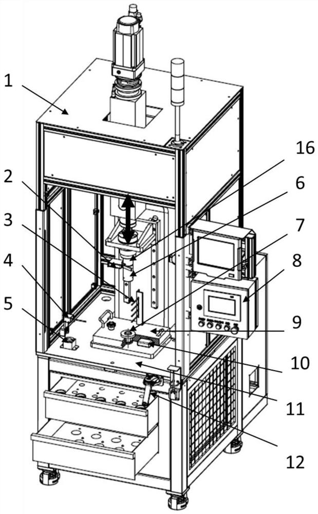 An intelligent error-proof press-fitting device and method