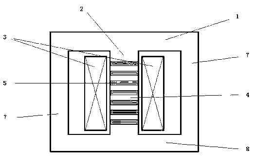 Multilevel orthogonal magnetic saturation-type controlled reactor