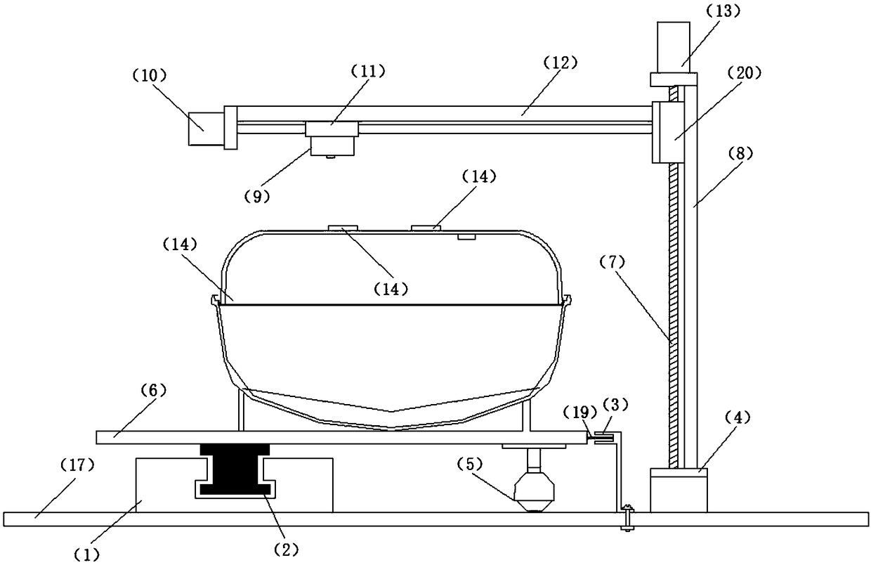 A high-speed automatic online detection device for LED lamp integrated chip junction temperature