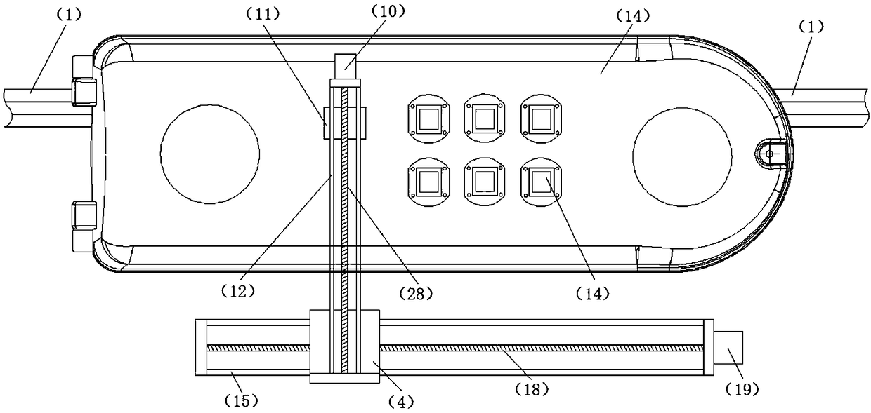 A high-speed automatic online detection device for LED lamp integrated chip junction temperature