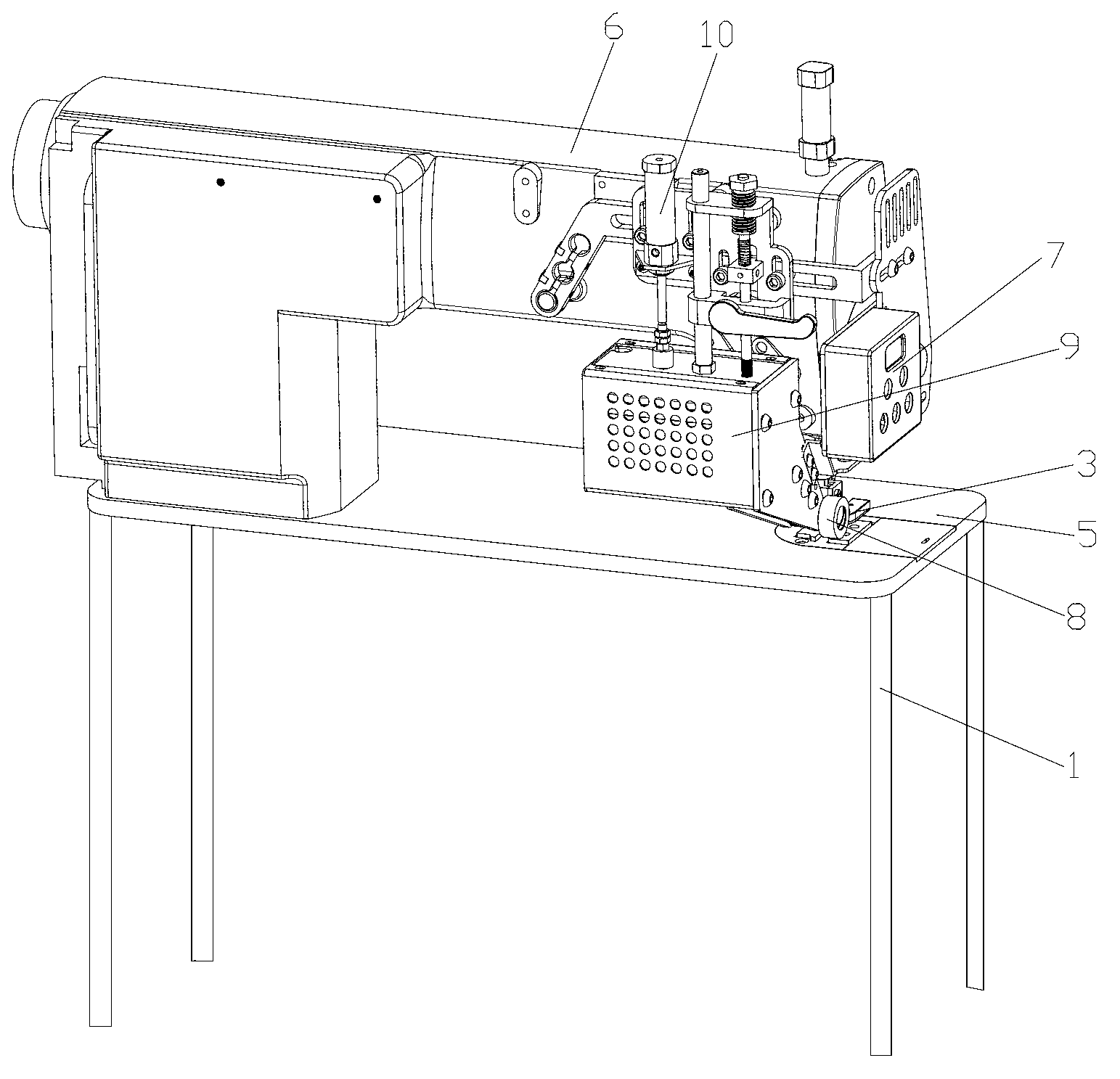 Sewing machine with pucker preventing effect