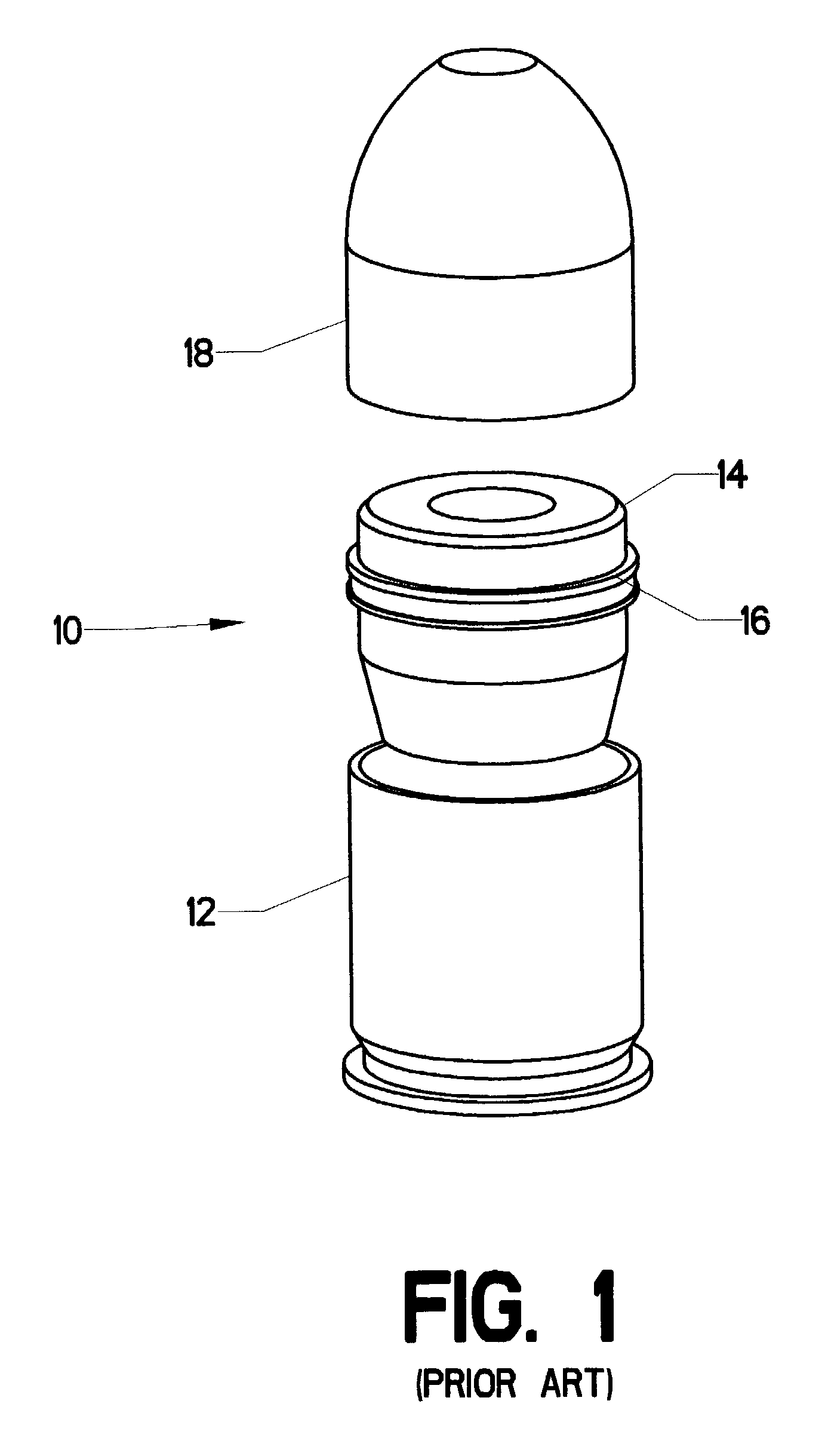 Controlled fluid energy delivery burst cartridge
