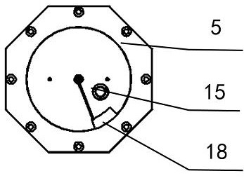 Large-dip-angle self-leveling device