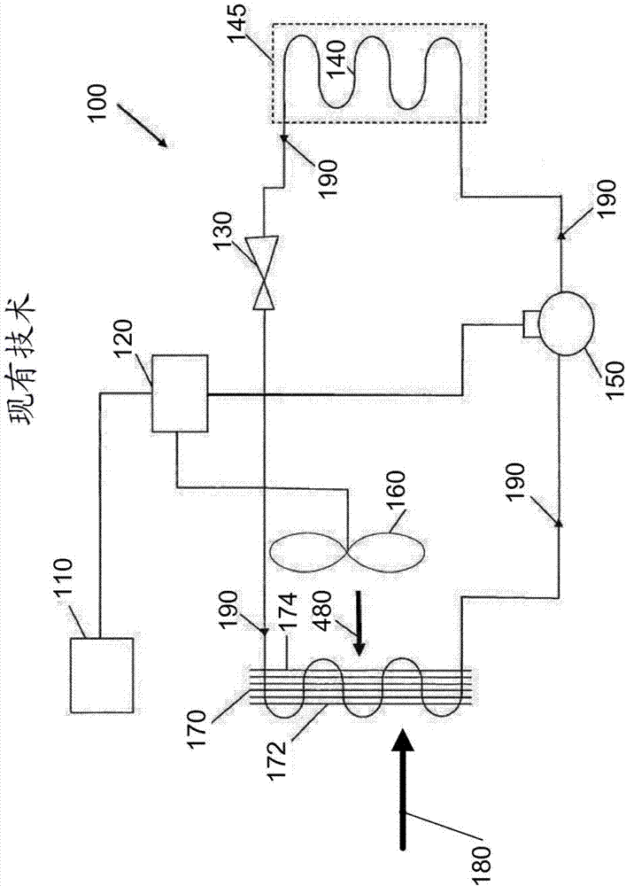 Device and method for icing prevention regulation for heat pump evaporators