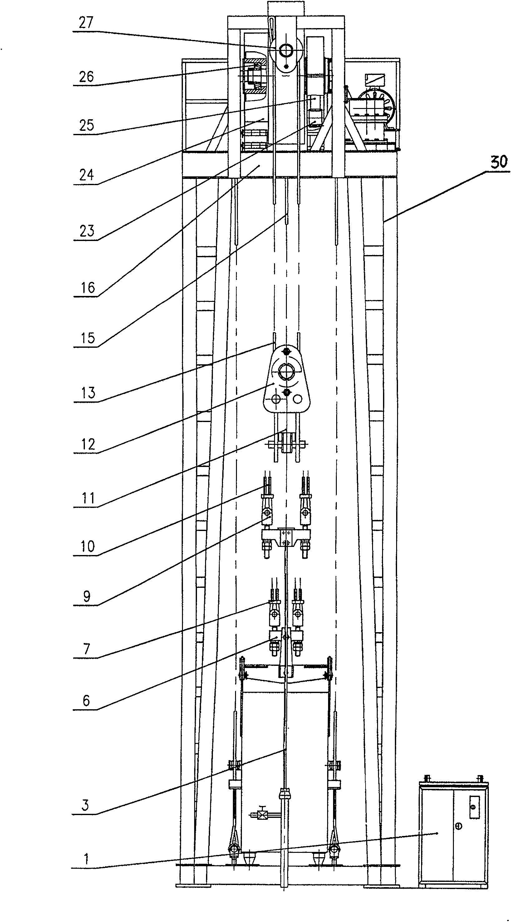 Oil pumping workover rig