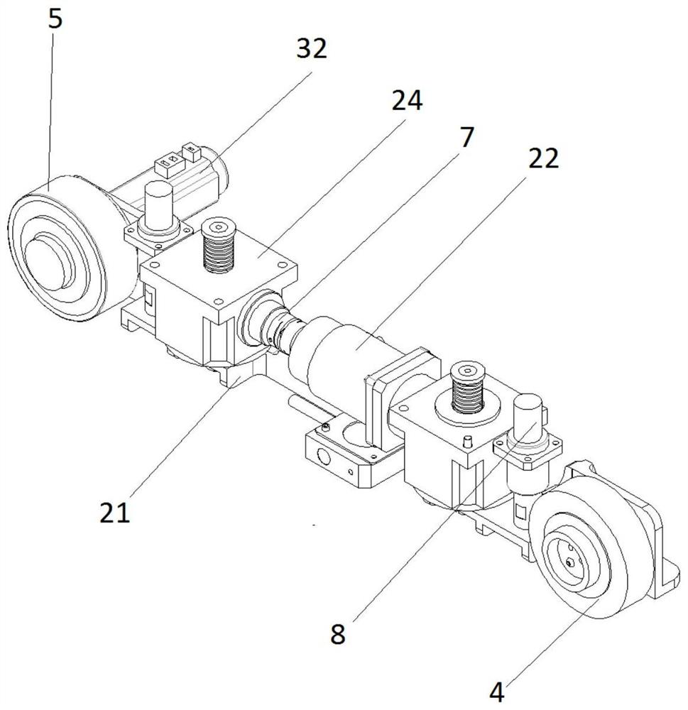 Heavy-load four-way shuttle vehicle