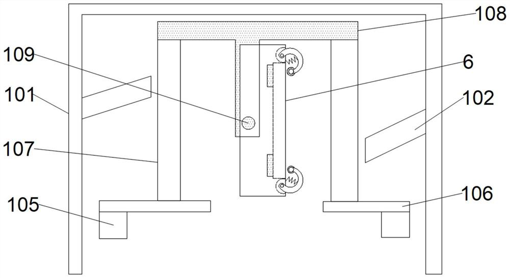 A kind of raw material drying equipment for automatic production line of leather products