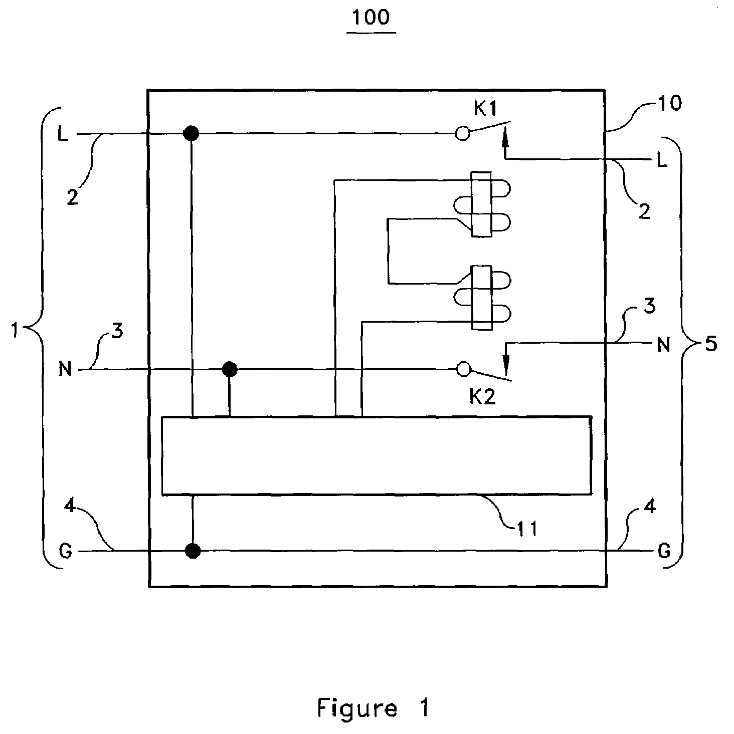 Electrical over/under voltage automatic disconnect apparatus and method