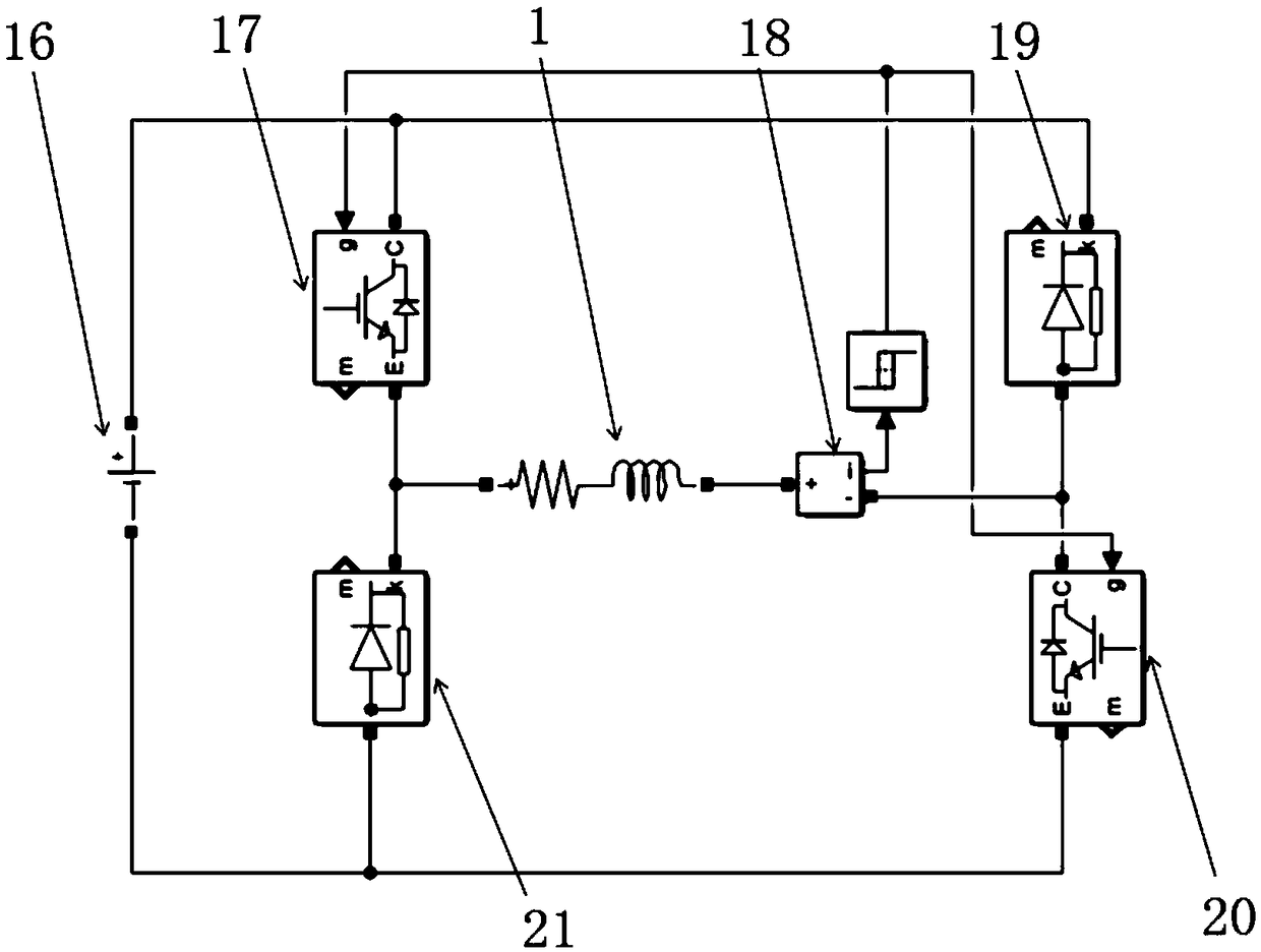 Electromagnetic field system for magnetic refrigerator