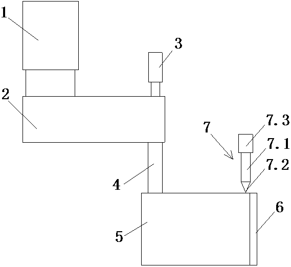 Pre-drilling device for internal high pressure forming pipe fittings