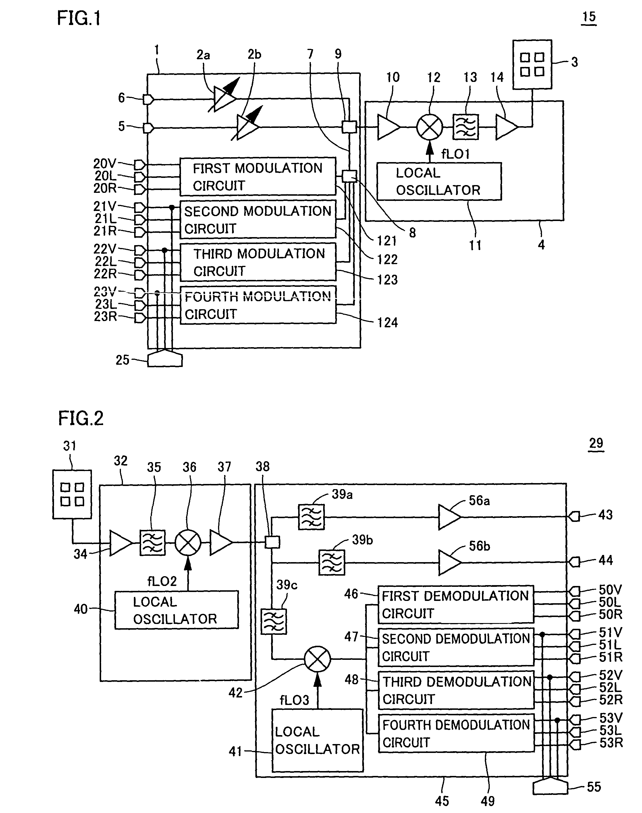 Radio communication apparatus, transmitter apparatus and receiver apparatus