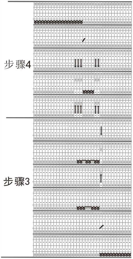 Knitting method for improving appearance effect of double splicing corners under fully-formed clamp and knitted fabric