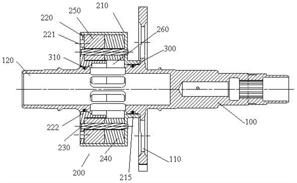 Centrifugal separation device for aircraft engine