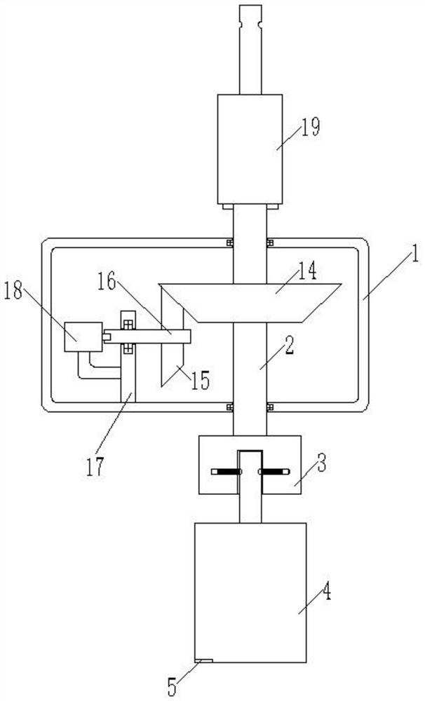 Fastening installation device for automobile mechanical parts