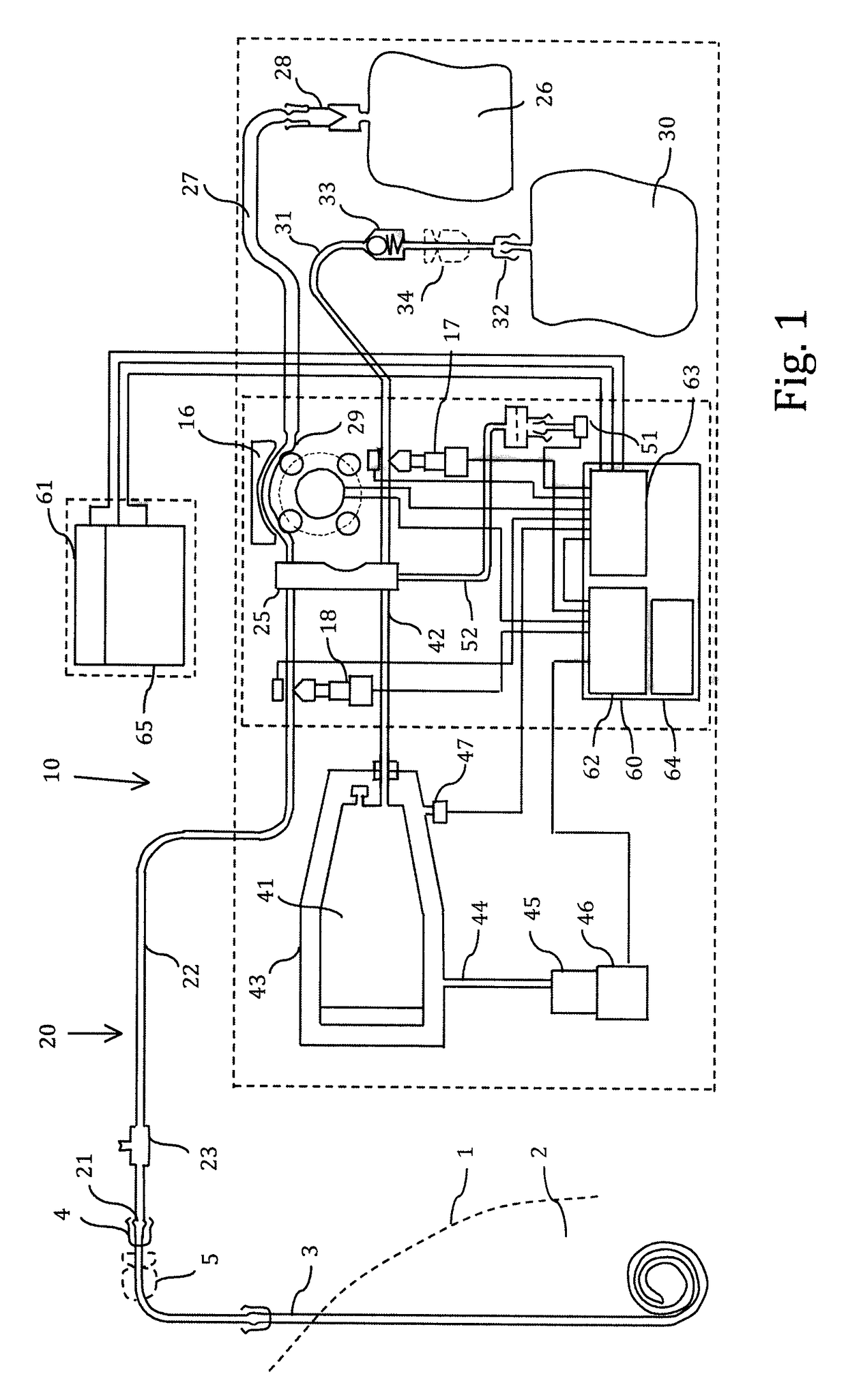 Apparatus for performing peritoneal ultrafiltration