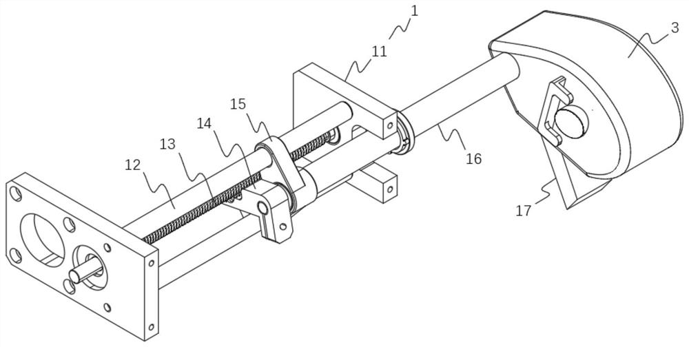 Trigger type clutch mechanism and filling equipment