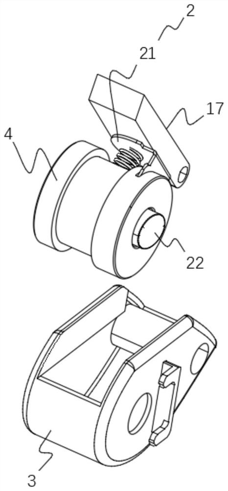 Trigger type clutch mechanism and filling equipment