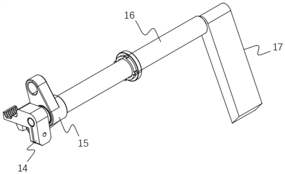 Trigger type clutch mechanism and filling equipment