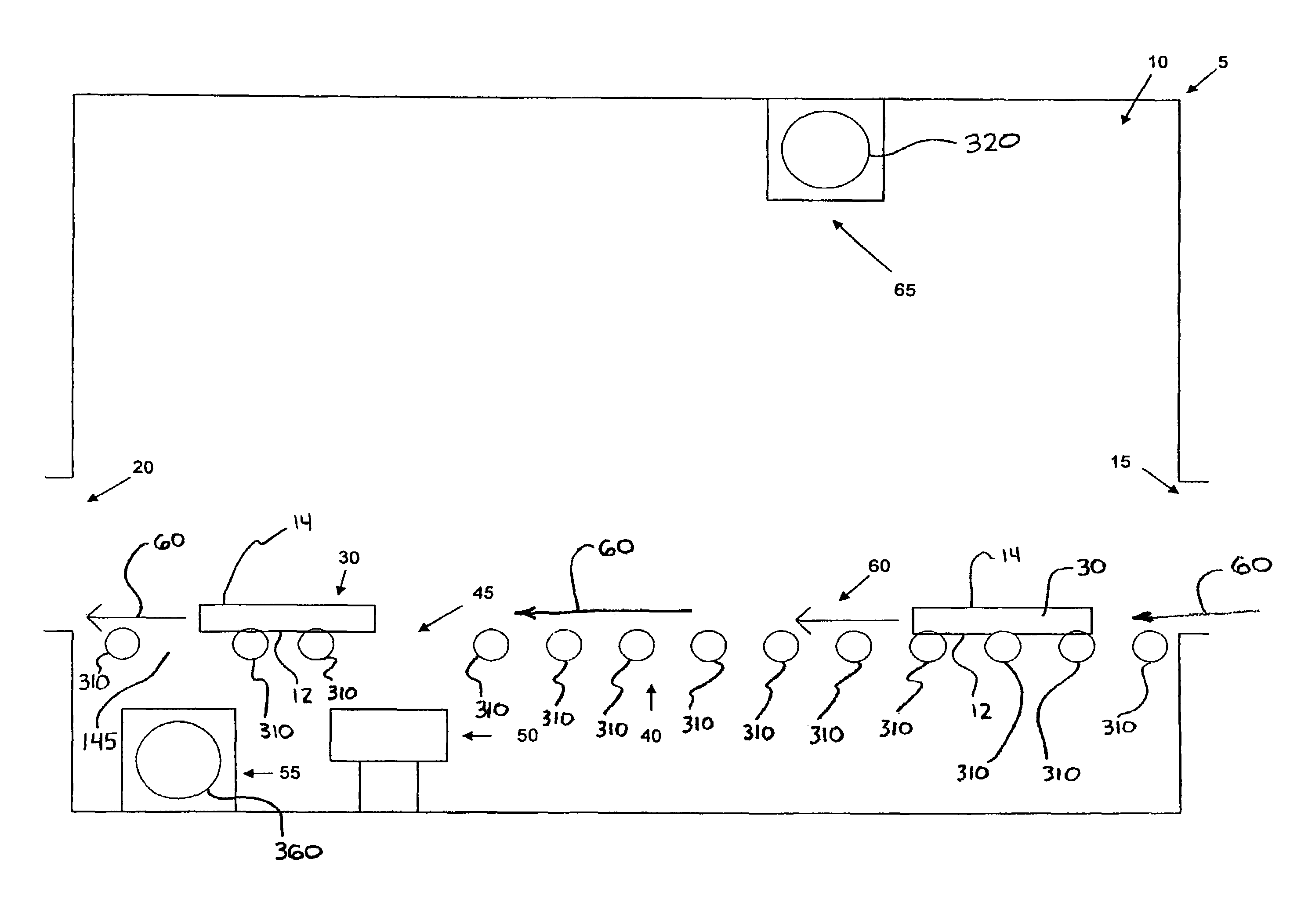 Coater having substrate cleaning device and coating deposition methods employing such coater