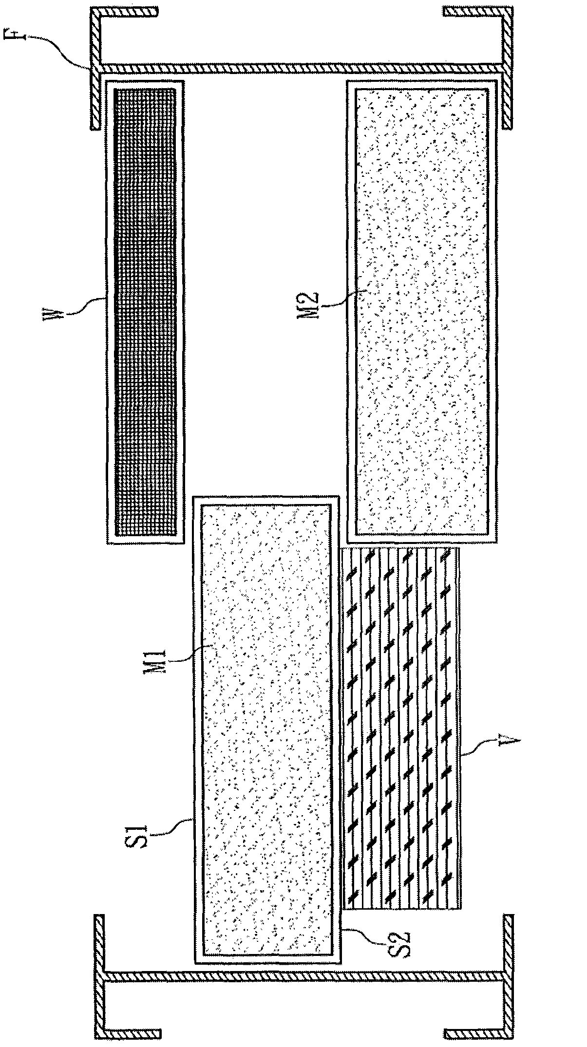 Door and window outer frame structure with ventilation fan