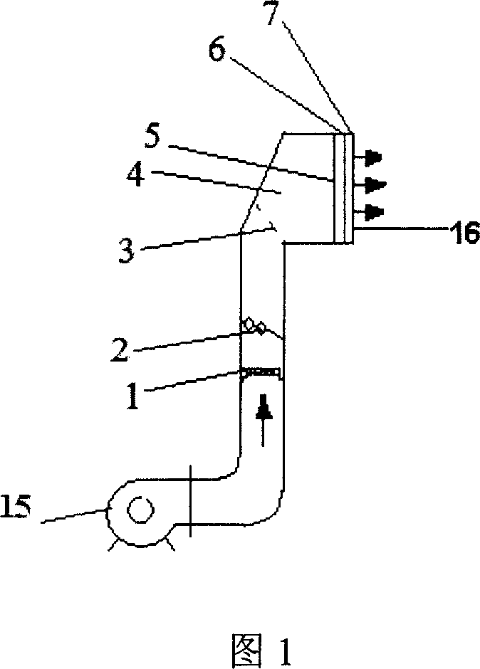 Cooling device and cooling method of solvent method cellulose fiber spinning