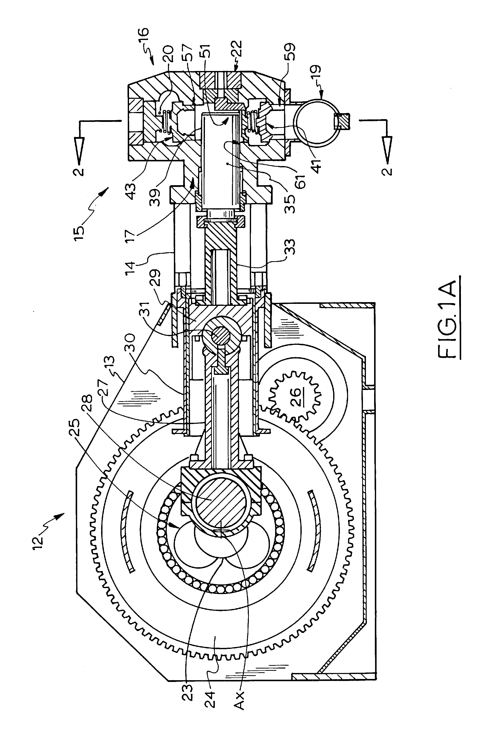 Offset valve bore for a reciprocating pump