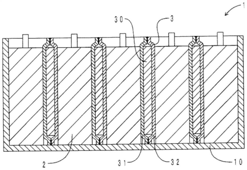 Thermal insulation material for battery pack, and battery pack