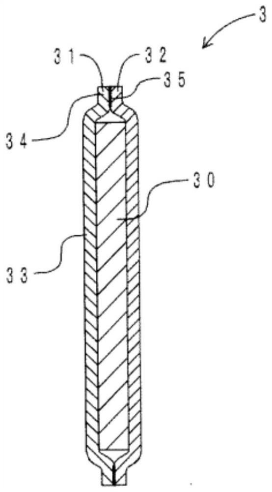 Thermal insulation material for battery pack, and battery pack