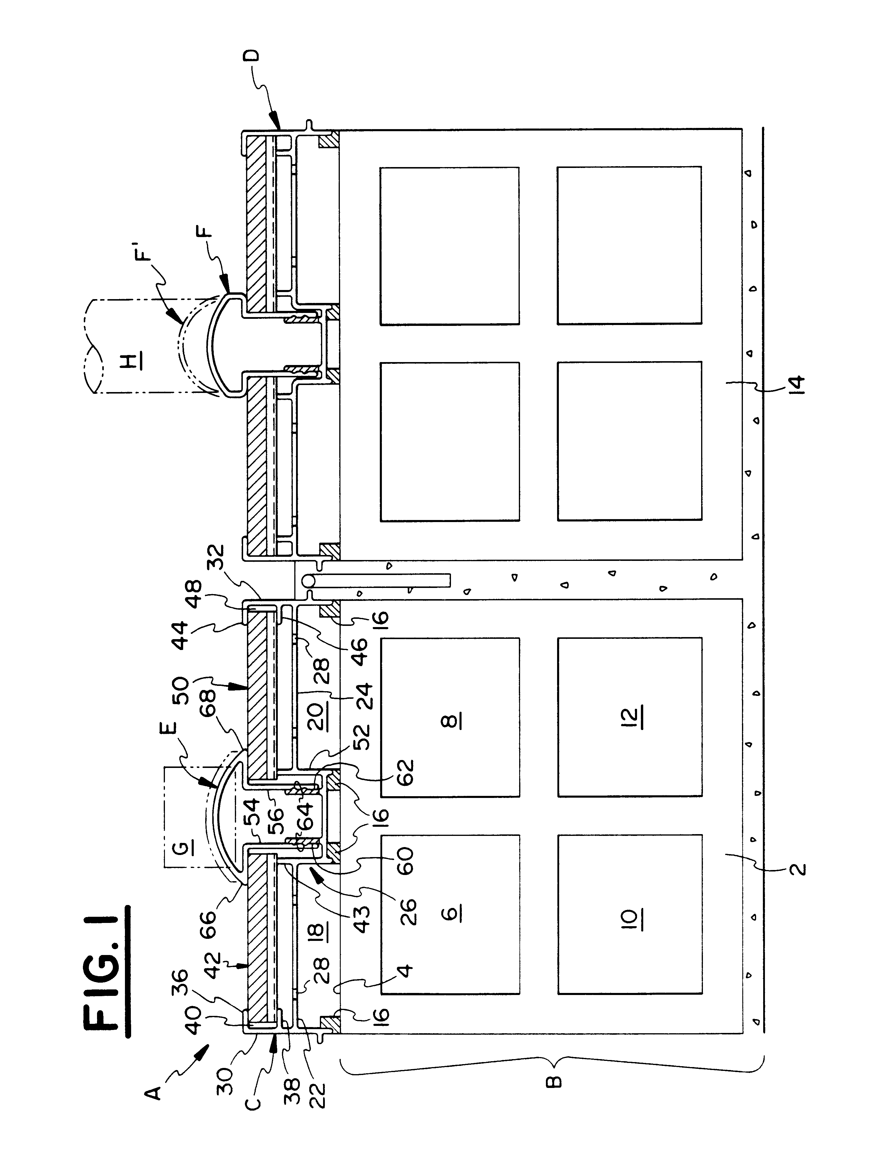 Apparatus for directing fluids through a filter system