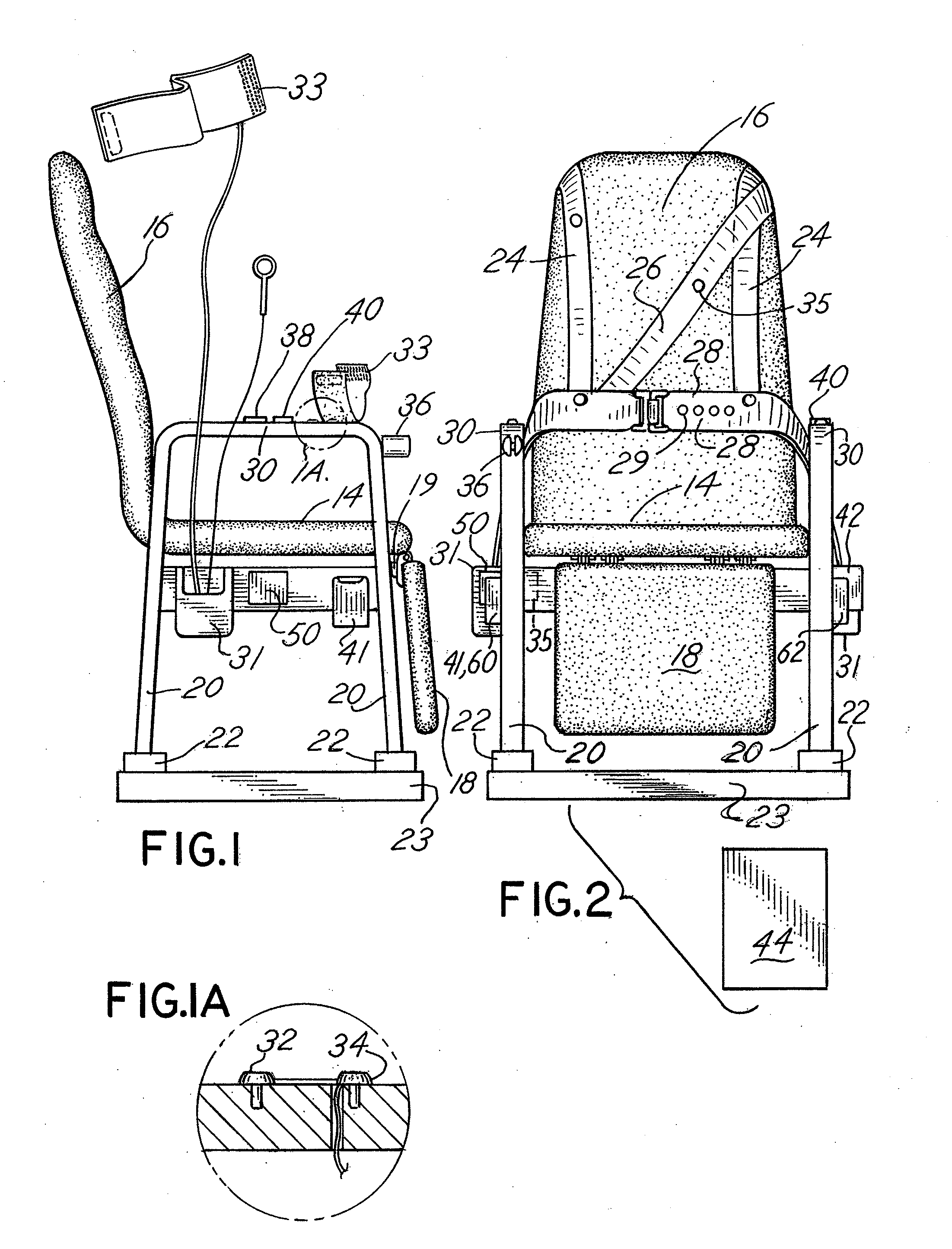 Medical Sensor Kit for Combination with a Chair to Enable Measurement of Diagnostic Information