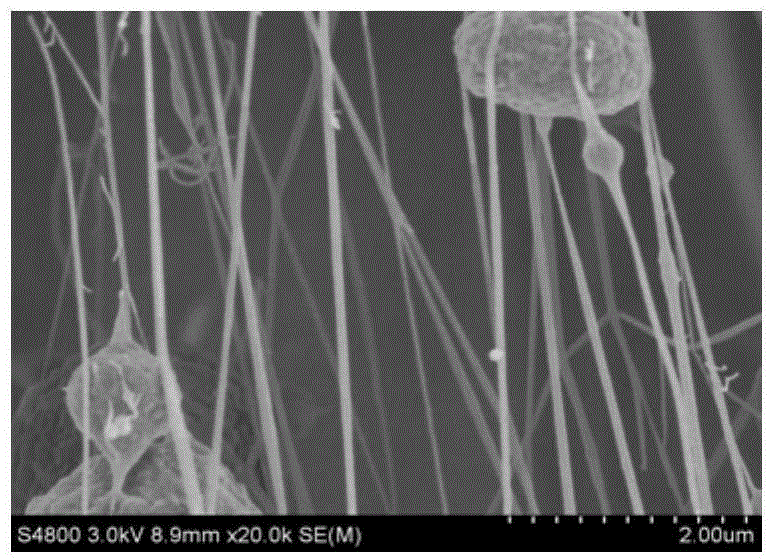 Preparation method of high-adsorbability cellulose diacetate composite electrostatic spinning nanofiber ordered porous film