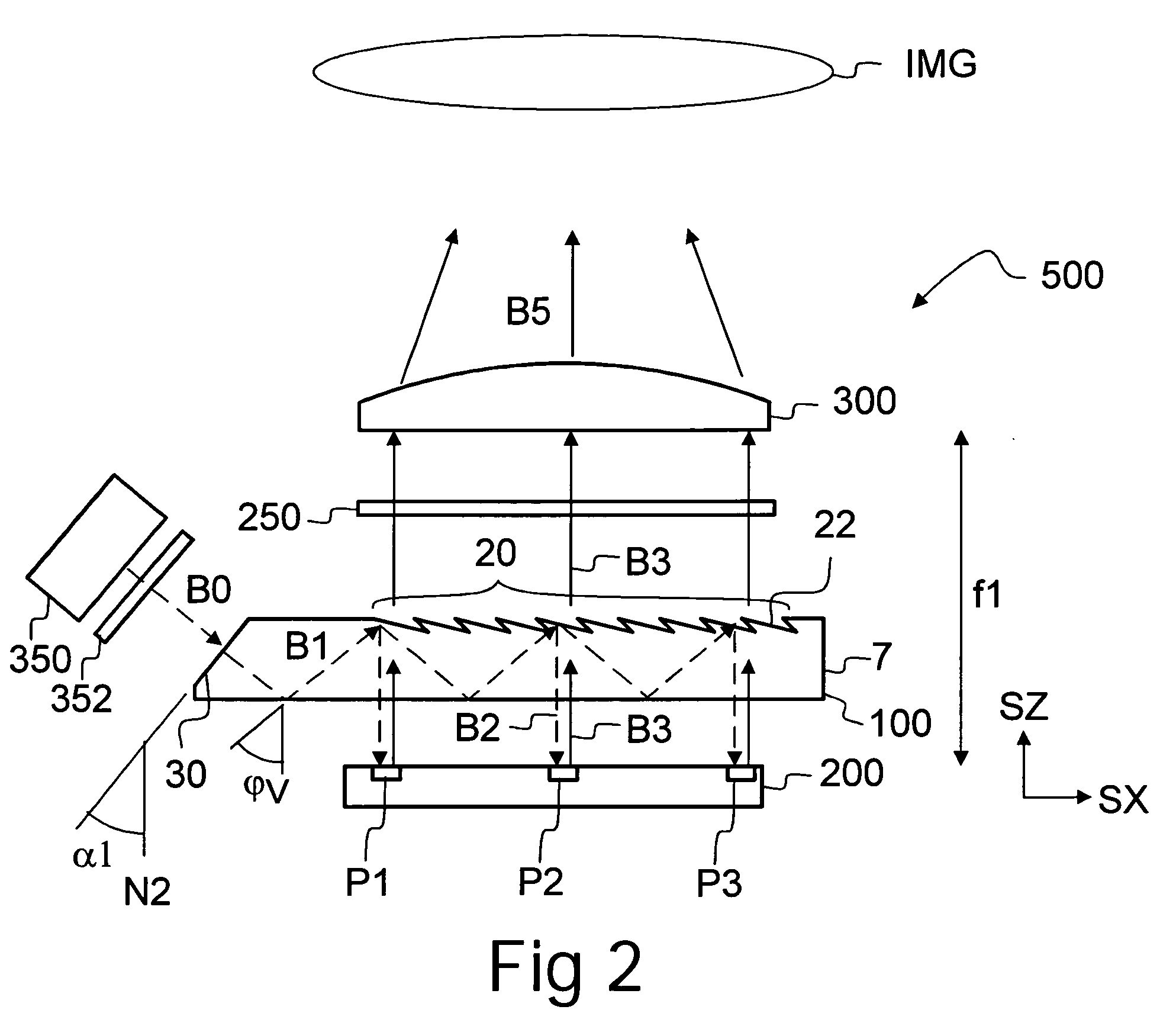 Device and a method for polarized illumination of a micro-display