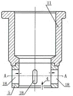 Erosion-resistant and corrosion-resistant high-pressure throttle valve and production method of combined valve core
