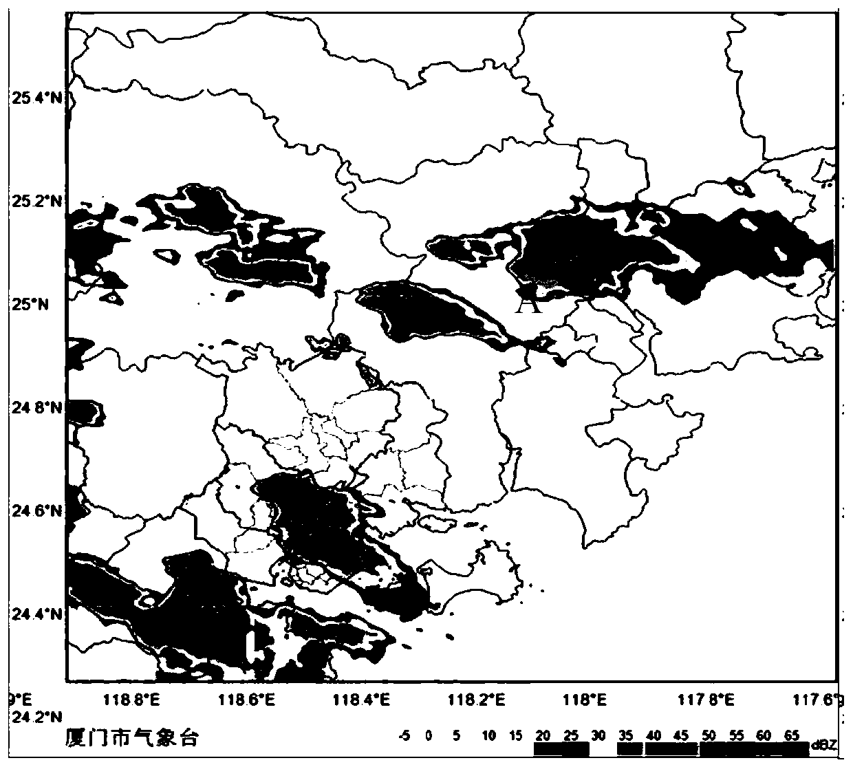 Radar echo movement information calculation method and device