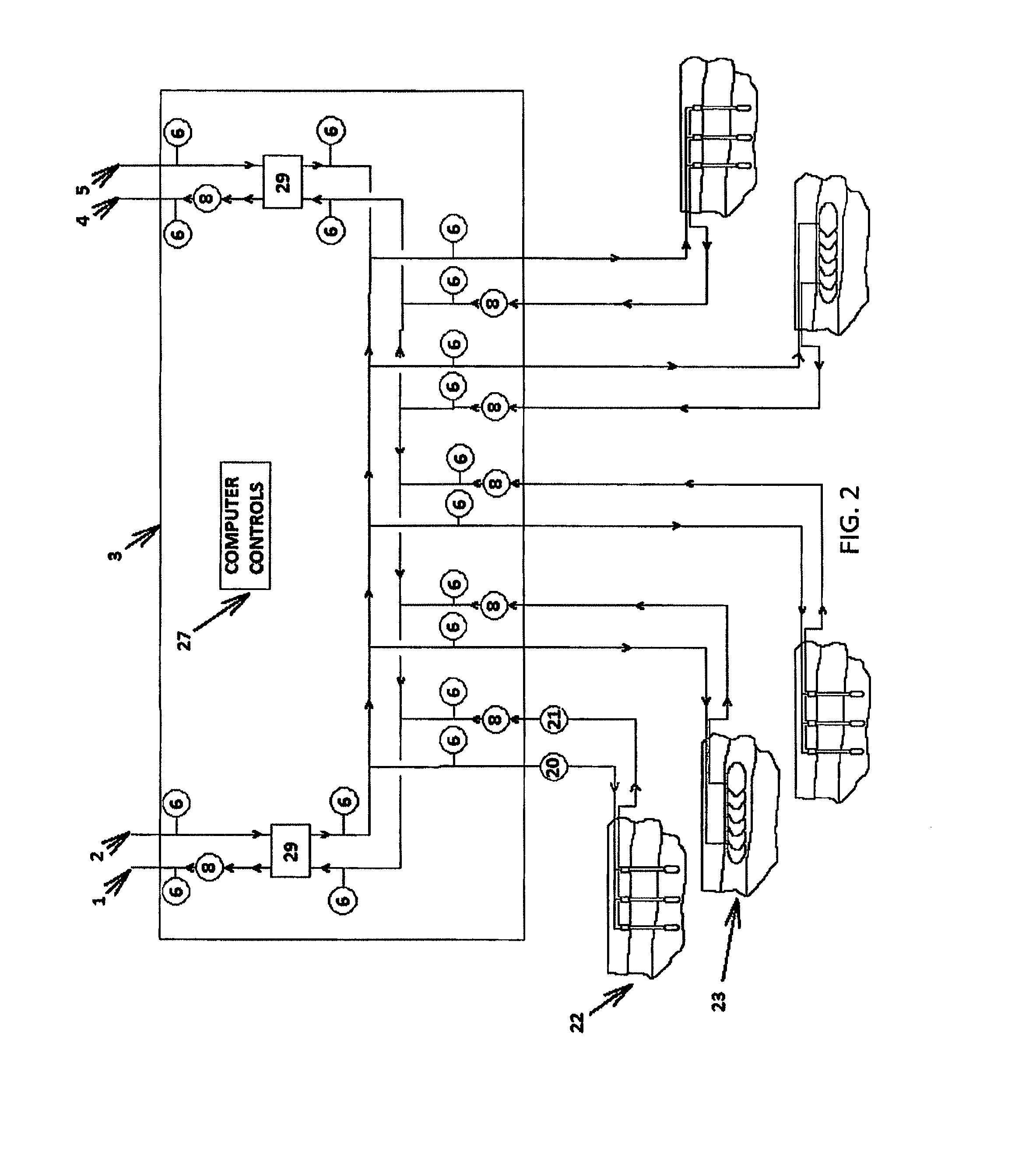 Energy chassis and energy exchange device