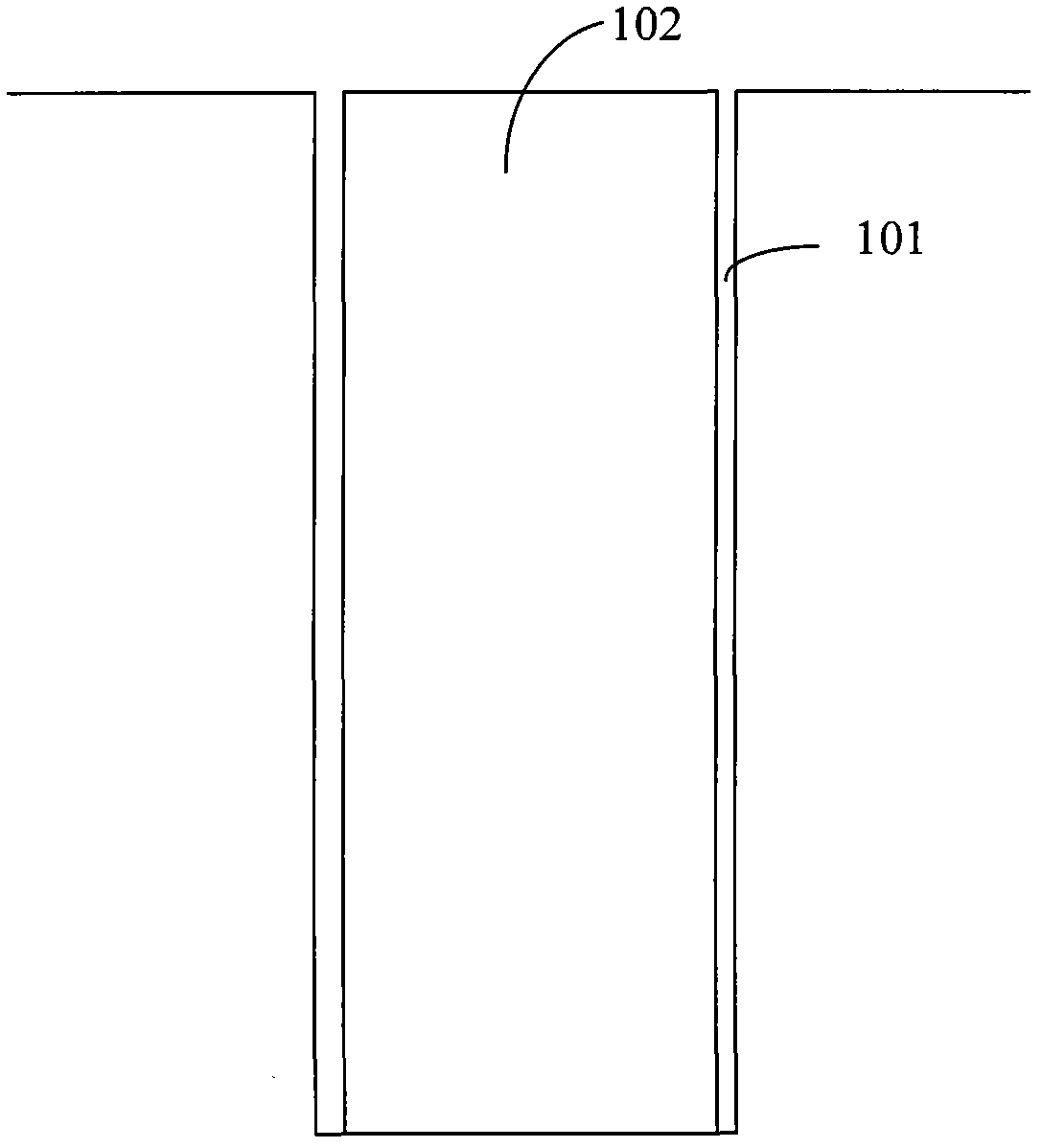 Gas extraction bored well and forming method