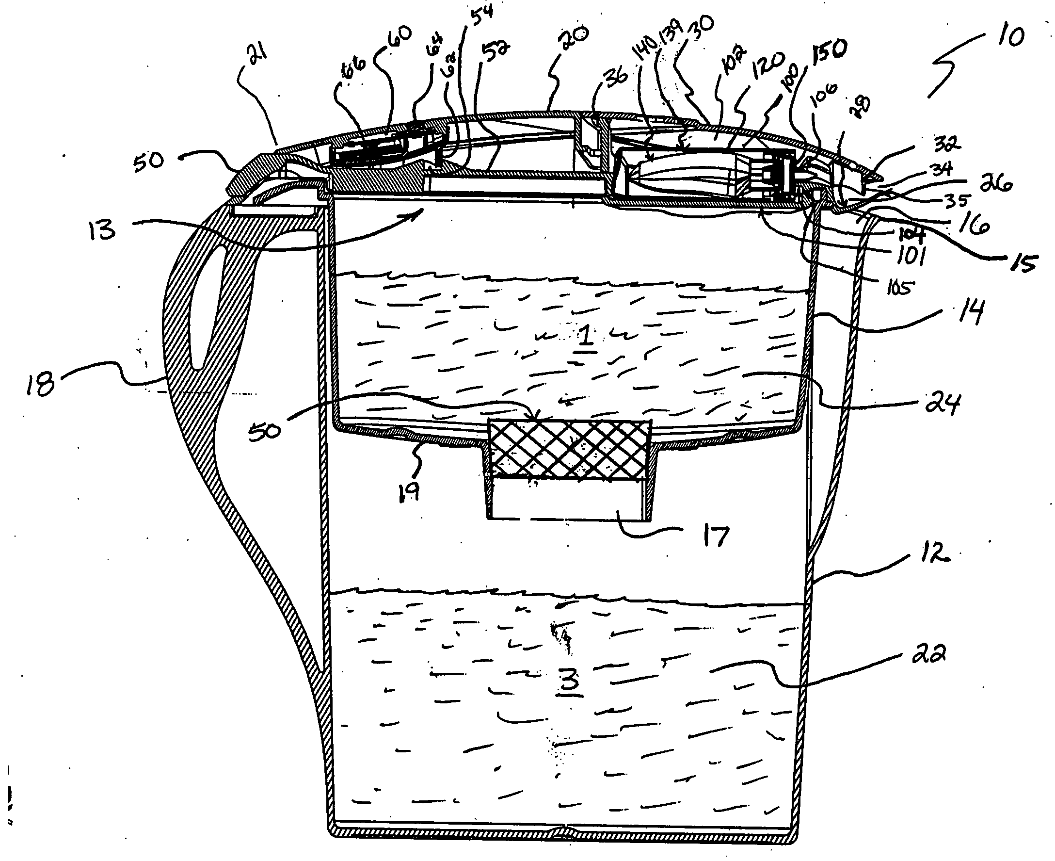 Fluid container having an additive dispensing system