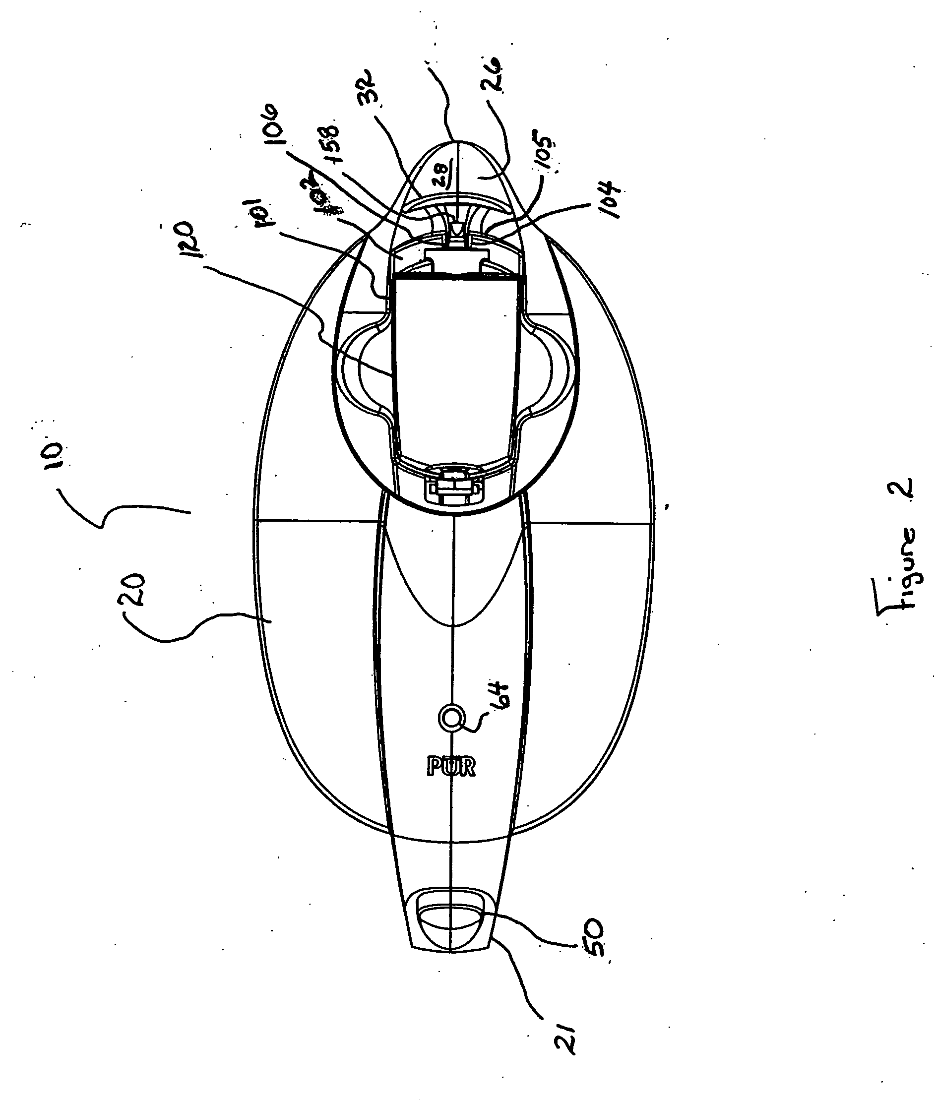 Fluid container having an additive dispensing system