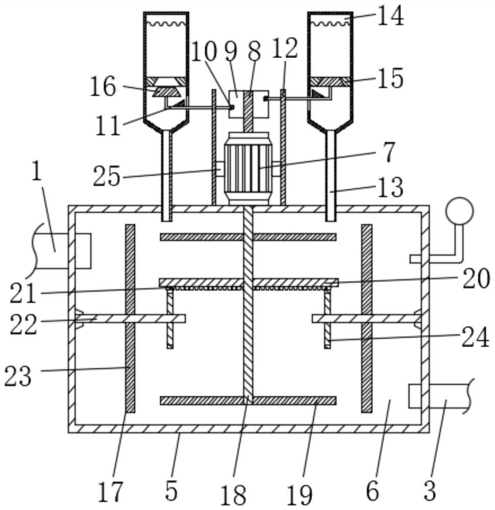 Pretreatment device applied to electroplating wastewater treatment equipment