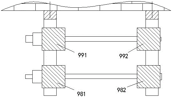 A bracket bearing locking assembly